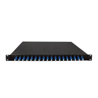 4 kanaals ITU LGX Box Dual Fiber DWDM Mux Demux Multiplexer