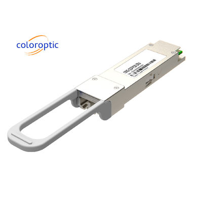 100G ZR4 QSFP28 Optische Transceiver Ondersteuning Multi Pin Functie Hot Pluggable