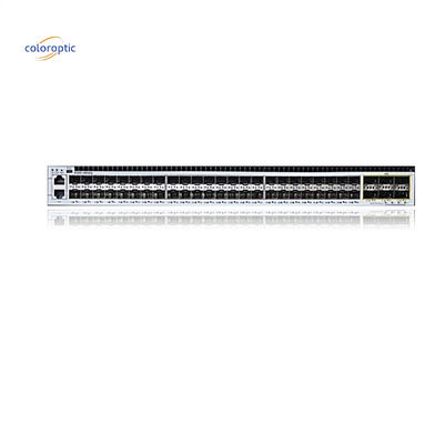 Laag 3 Netwerkschakelaar 48 poort met 48*10GE 4*100G poorten 1*console