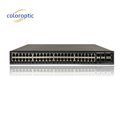 CE-laag 2 Enterprise Network Switch met 48*2.5GE, 4*10GE, 2*40GE-poorten