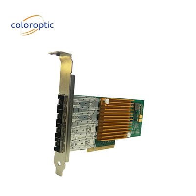 10G Quad Port Ethernet Network Adapter Optische NIC Voor Microsoft Windows Server