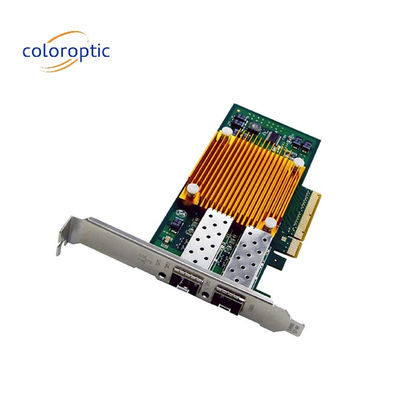 10G Dual Port Infiniband Pcie Card Optische NIC Pci Express 3.0 Pcie Gigabit Card