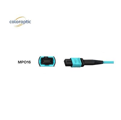 Aqua Color MPO patch cord 1m kabellengte vezel modus geweldig aanbod