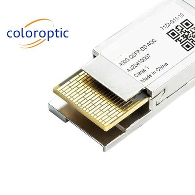 400G QSFP112 FR4 WITH DUAL CDR voor 400Gbps Ethernet-toepassingen via een MPO-12