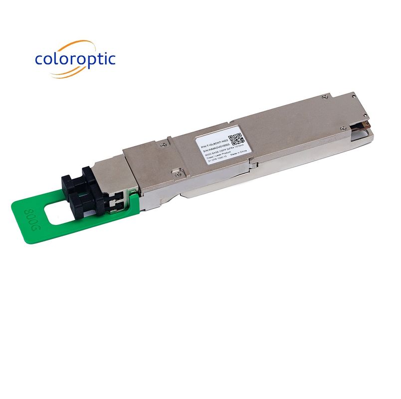 1310nm 2KM OSFP-module 800G 2 FR4 LPO met dubbele duplex LC-connector