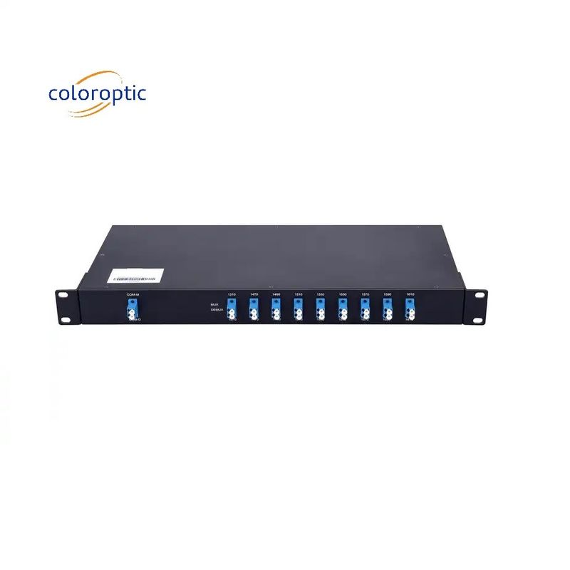 8 kanalen WDM-model CWDM MUX met LC-connector voor toegangsnetwerk
