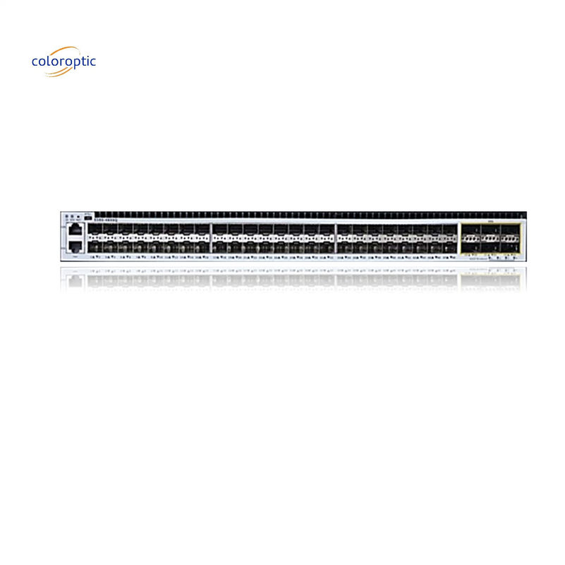 Laag 3 Netwerkschakelaar 48 poort met 48*10GE 4*100G poorten 1*console