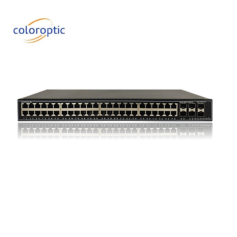 48 poorten Gigabit Layer 2 Network Core Switch voor Enterprise Network Management