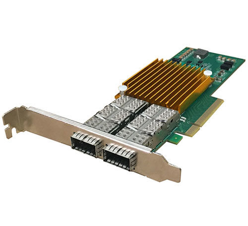 Netwerk Infiniband Pcie Card 40G Dual Port Optical NIC Ethernet Network Adapter