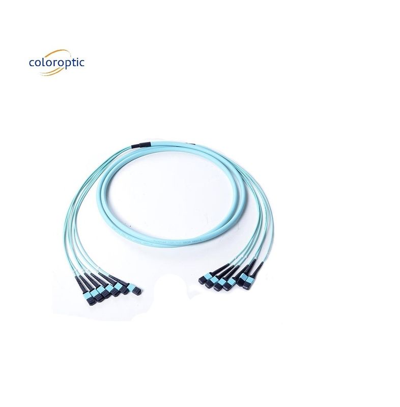 Aqua Color MPO patch cord 1m kabellengte vezel modus geweldig aanbod