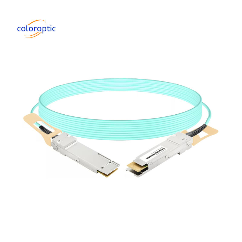 QSFP28 100G AOC voor Arista 100G Switch en Router Ports Lagere vermogen, lage foutbitrate.